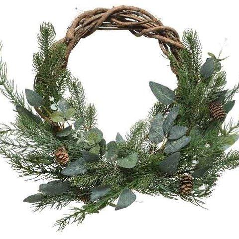 Ghirlanda con pigne 40cm diametro Kaemingk - Brico Sapiens - L' evoluzione del fai da te Ghirlanda con pigne 40cm diametro Kaemingk - Brico Sapiens - L' evoluzione del fai da te